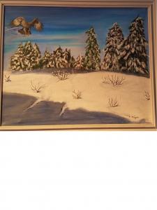 Paysage d hiver